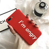 Cute Love Heart Print Back Cover For iPhone X 7 6 6S Plus 5 5S SE Phone Case Hard PC Cases Coque For iPhone 8 8 Plus