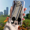 Cartoon Minnie Mouse Silicone Case for iPhone 6s plus Case TPU Mickey Mirror Cover for iPhone X Xr Xs Max 7 8 Plus 5 5s SE Cases