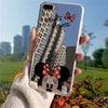 Cartoon Minnie Mouse Silicone Case for iPhone 6s plus Case TPU Mickey Mirror Cover for iPhone X Xr Xs Max 7 8 Plus 5 5s SE Cases