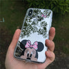 Cartoon Minnie Mouse Silicone Case for iPhone 6s plus Case TPU Mickey Mirror Cover for iPhone X Xr Xs Max 7 8 Plus 5 5s SE Cases