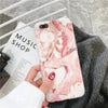 Luxury Marble Phone Case For Iphone 8 7 Plus X 6S 6 S Case Grip Stand Holder Silicone Soft For Iphone XS MAX XR Case Cover Coque