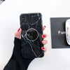 Fashion Marble Veins Holder Stand Phone Case For iPhone X 6 6S 7 8 Plus For iPhone XS MAX XR 7plus 8plus Cases Luxury Cover