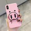 Cute Cartoon Pig Phone Case For iphone X XS Max XR Case For iphone 6 6s 7 8 plus Cover Fashion Funny Nose TPU Soft Cases Capa