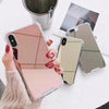 Mirror Phone Case For iphone 7 8 6s 6 plus X XR XS Max Cute Soft TPU Shockproof Cover For Samsung Note9 Note8 S8 S9 Plus Case