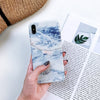 New Luxury Glossy Marble Veins Phone Case For iPhone X XS XR 6 6S 7 8 Plus For iPhone XS MAX Cases Fashion Dreamlike TPU Cover