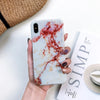 New Luxury Glossy Marble Veins Phone Case For iPhone X XS XR 6 6S 7 8 Plus For iPhone XS MAX Cases Fashion Dreamlike TPU Cover